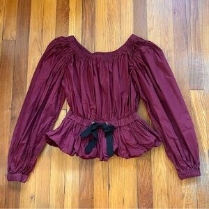 Ulla Johnson Kira Off the Shoulder Top